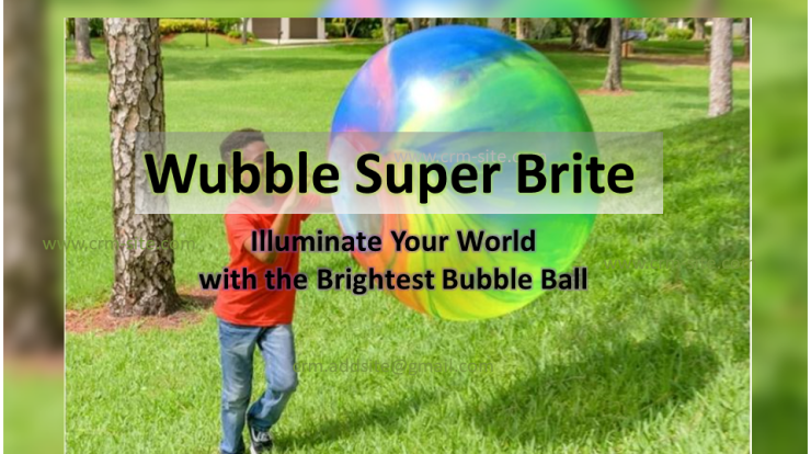 Illuminate Your World with the Brightest Bubble Ball
